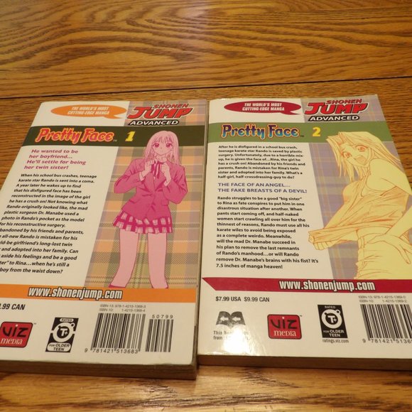 + Lot of 2 Pretty Face Manga Vol 1 & 2 Paperback  (Alice) - Picture 6 of 6